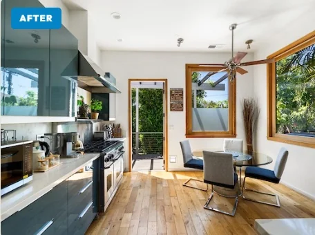 Teal Gourmet Kitchen